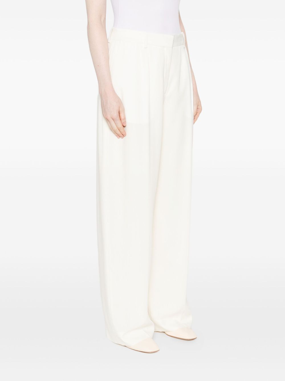 Toteme Women Wool Blend Fluid Trousers TOTEME