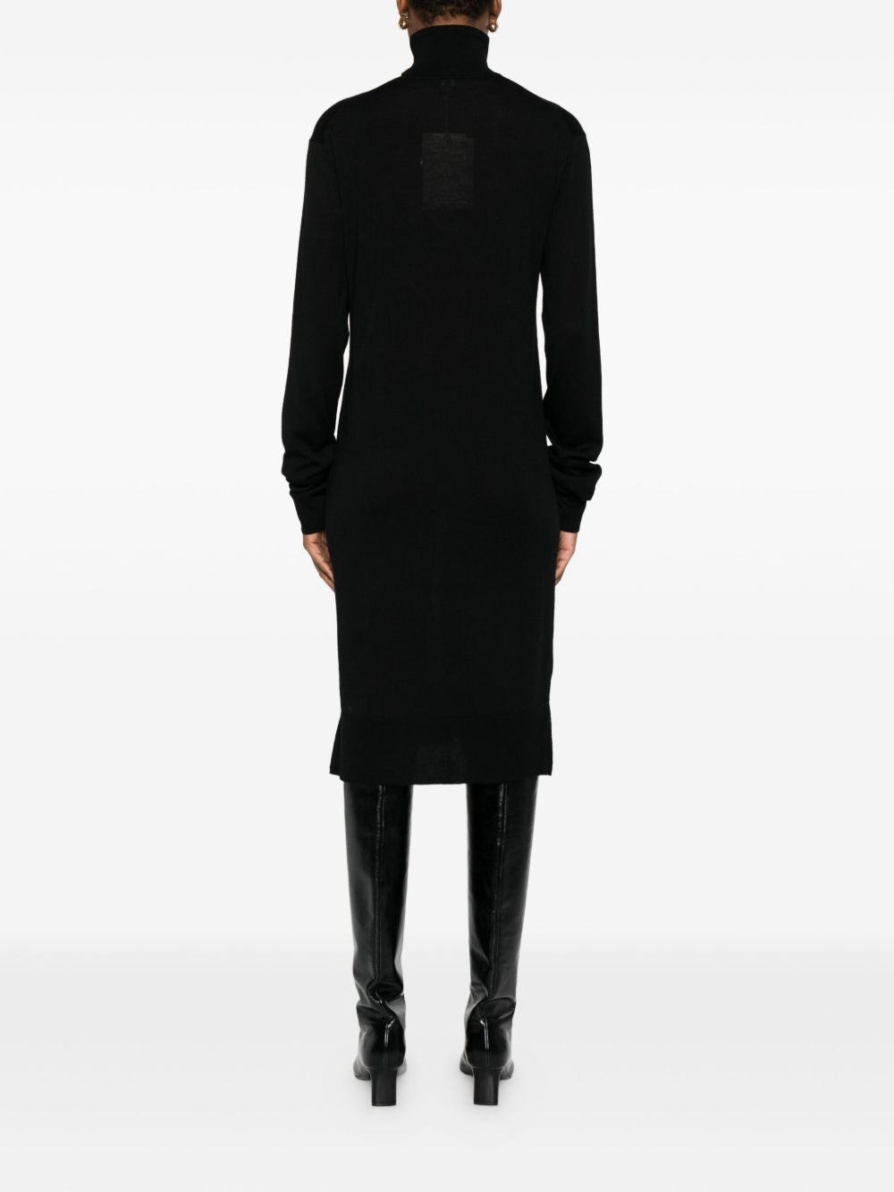Toteme Women Wool Turtle-Neck Midi Dress TOTEME