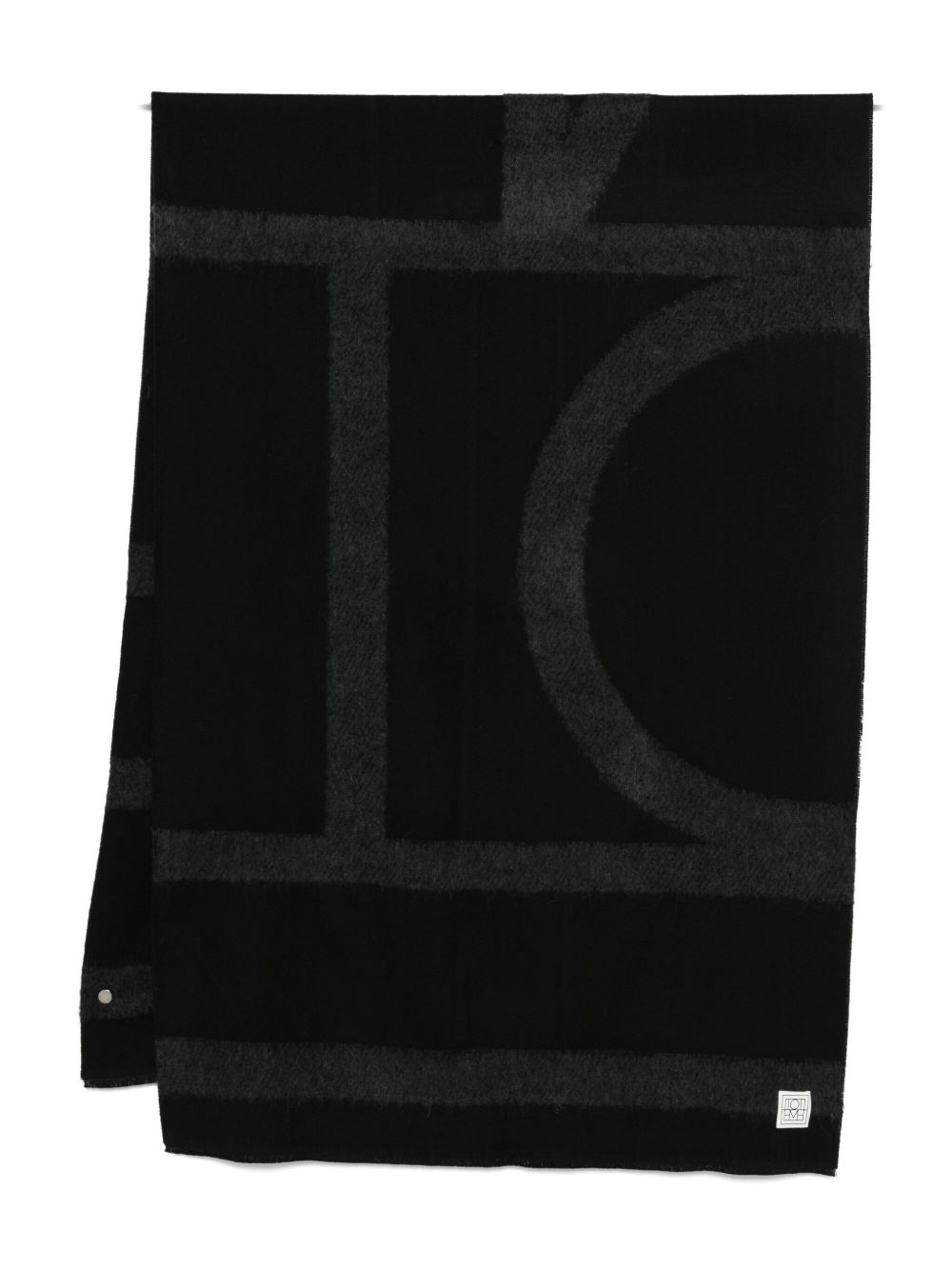 Toteme Women Wool Monogram Scarf TOTEME