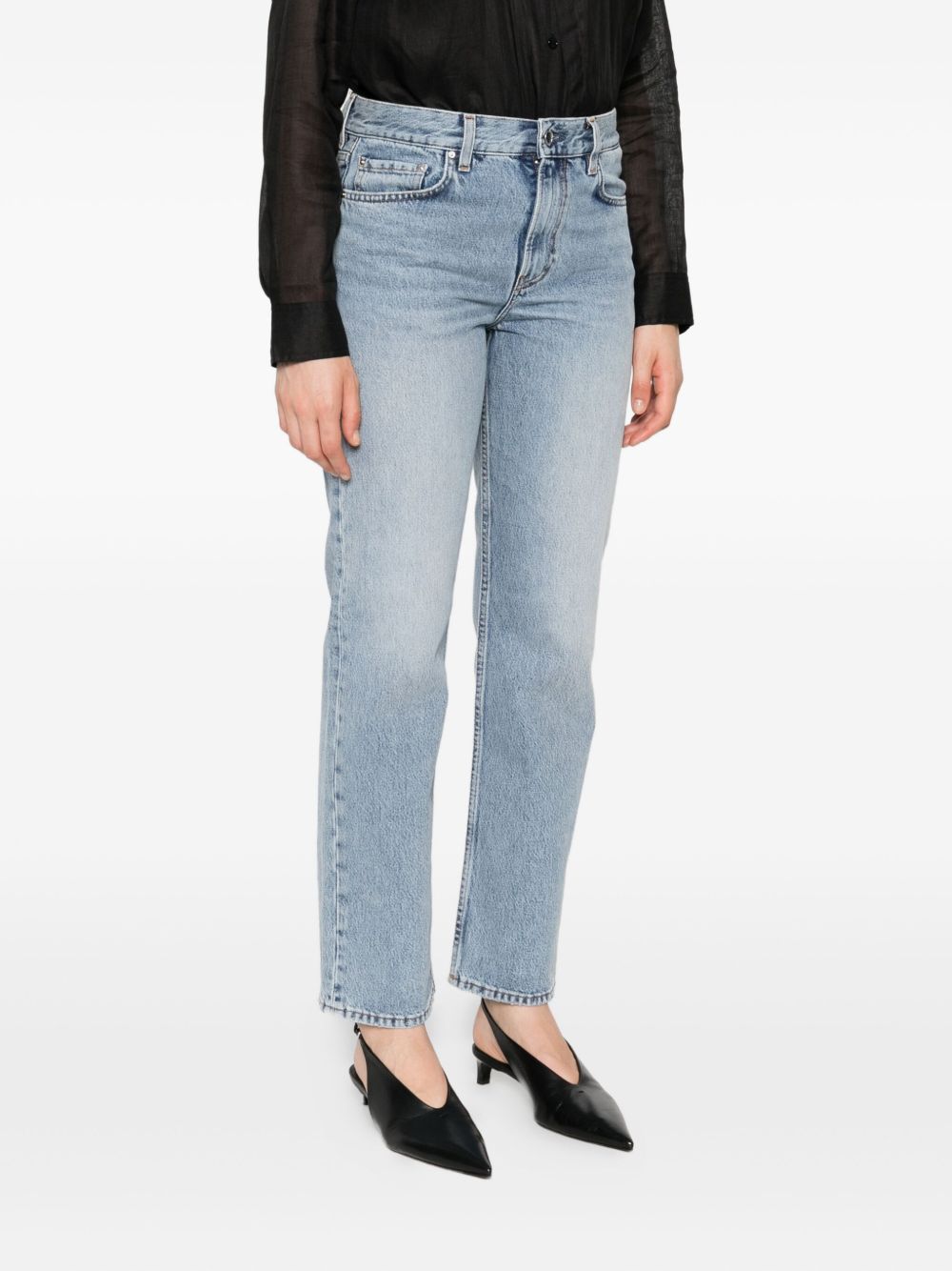Toteme Women Organic Cotton Denim Jeans TOTEME