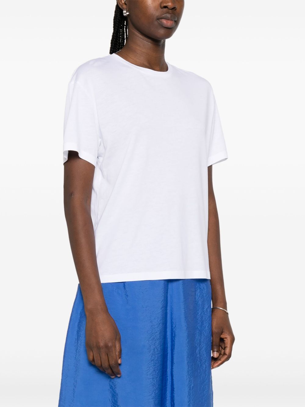 Toteme Women Cotton Blend T-Shirt TOTEME