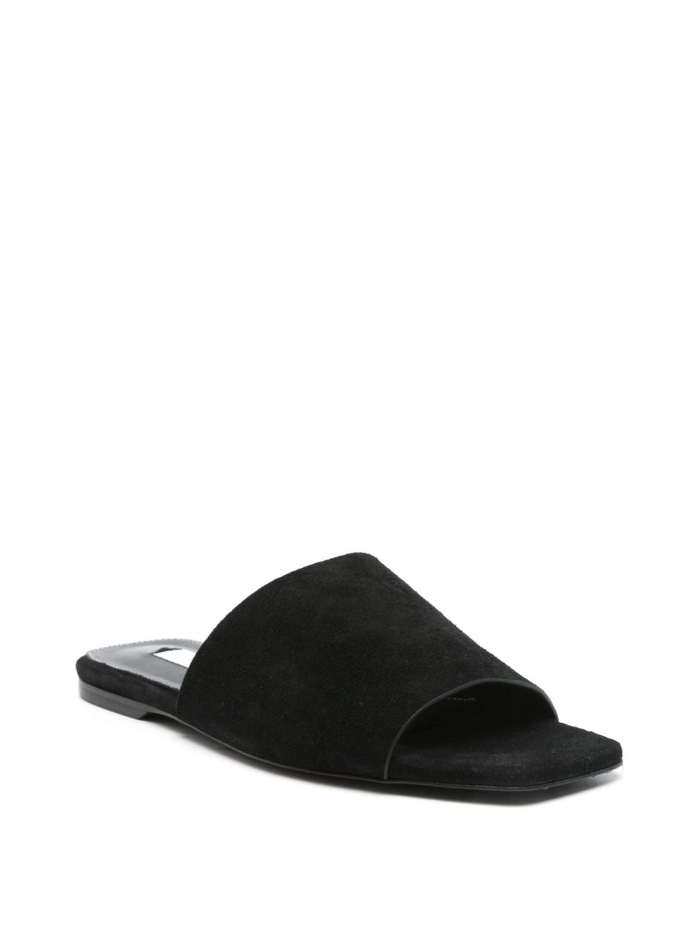 Toteme Women Velvet Flat Sandals TOTEME