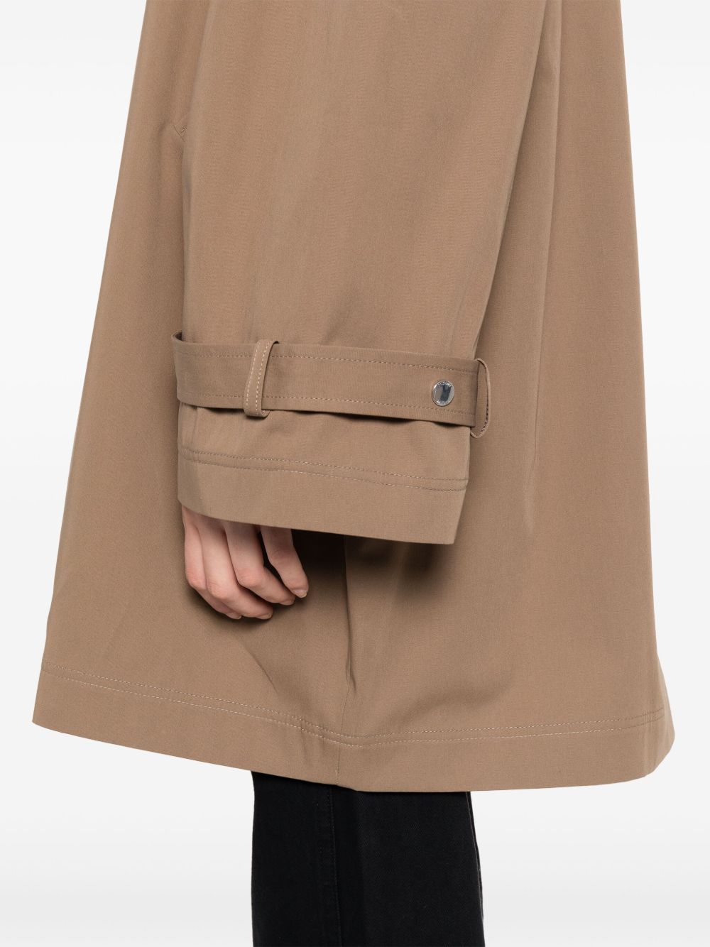 Toteme Women Organic Cotton Oversized Trench Coat TOTEME