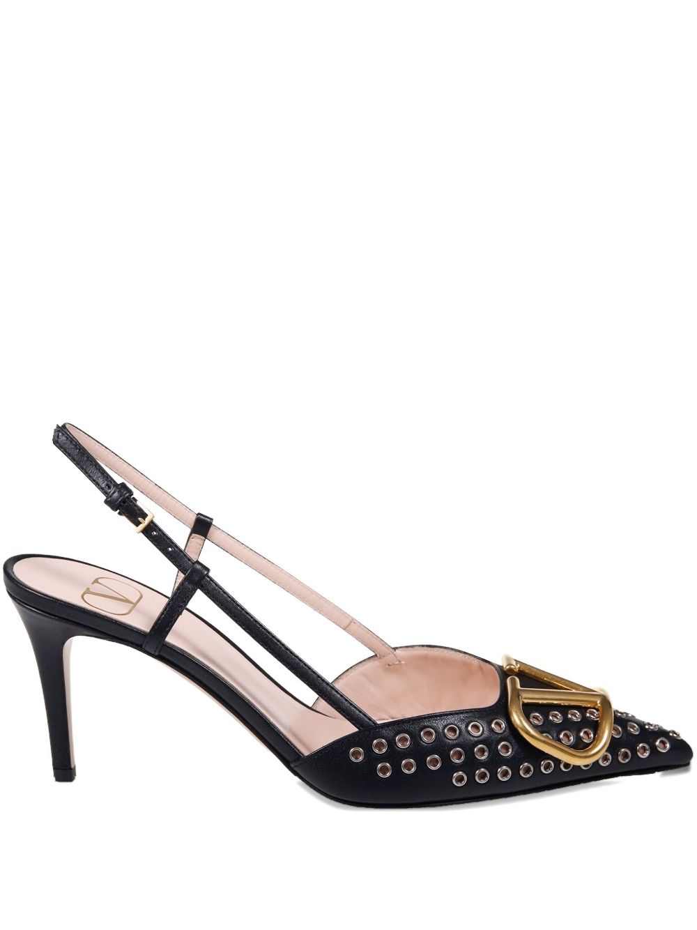 Valentino Garavani Women Vlogo Signature Leather Pumps