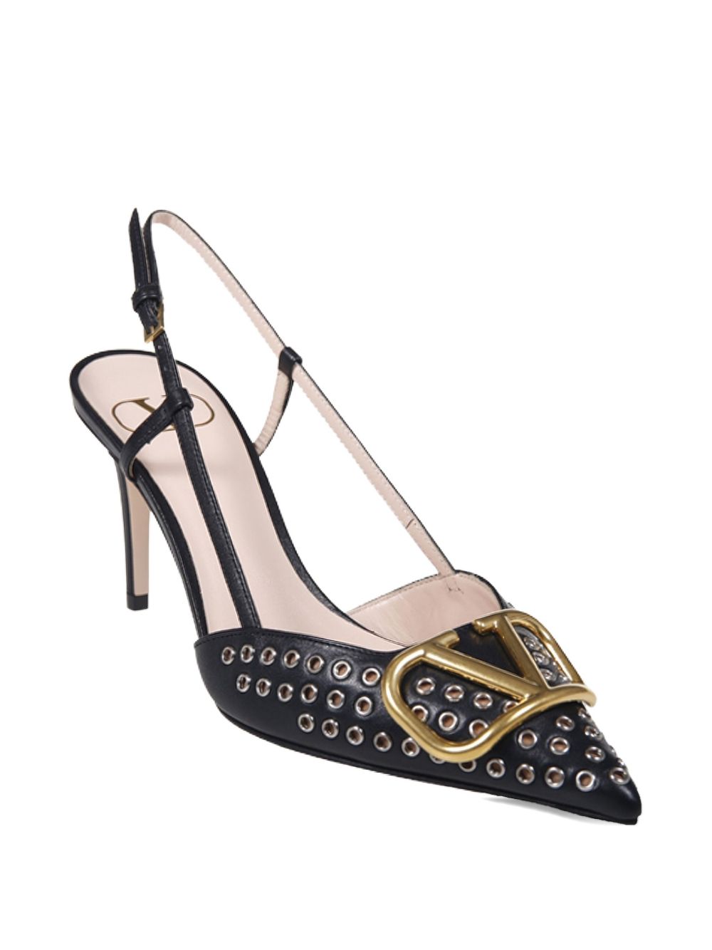 Valentino Garavani Women Vlogo Signature Leather Pumps