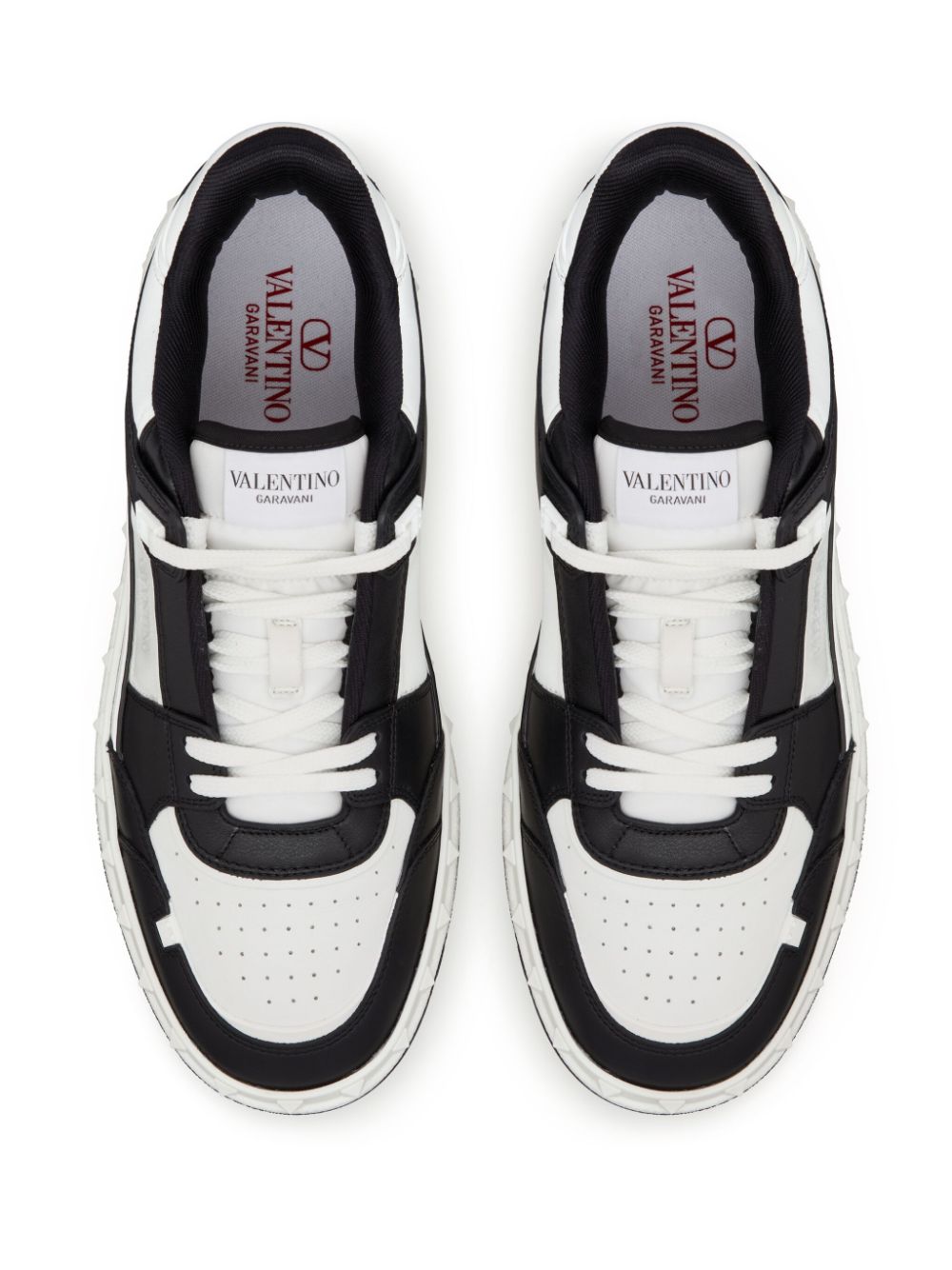 Valentino Garavani Men Freedots Leather Sneakers