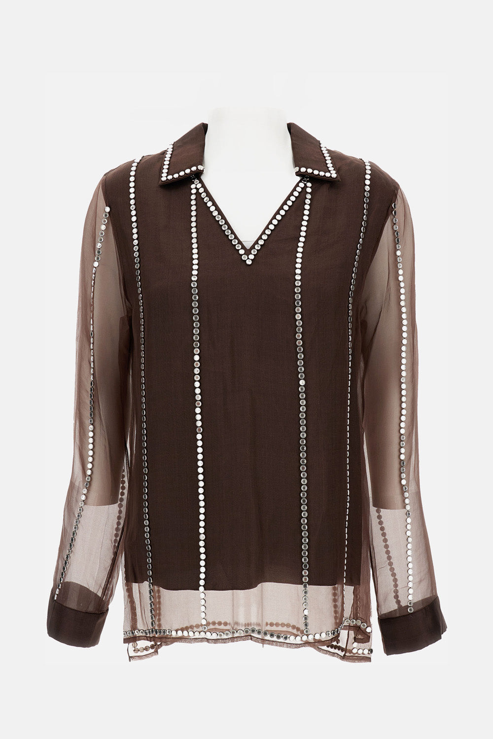 Wales Bonner Women Organza Shirt WALES BONNER