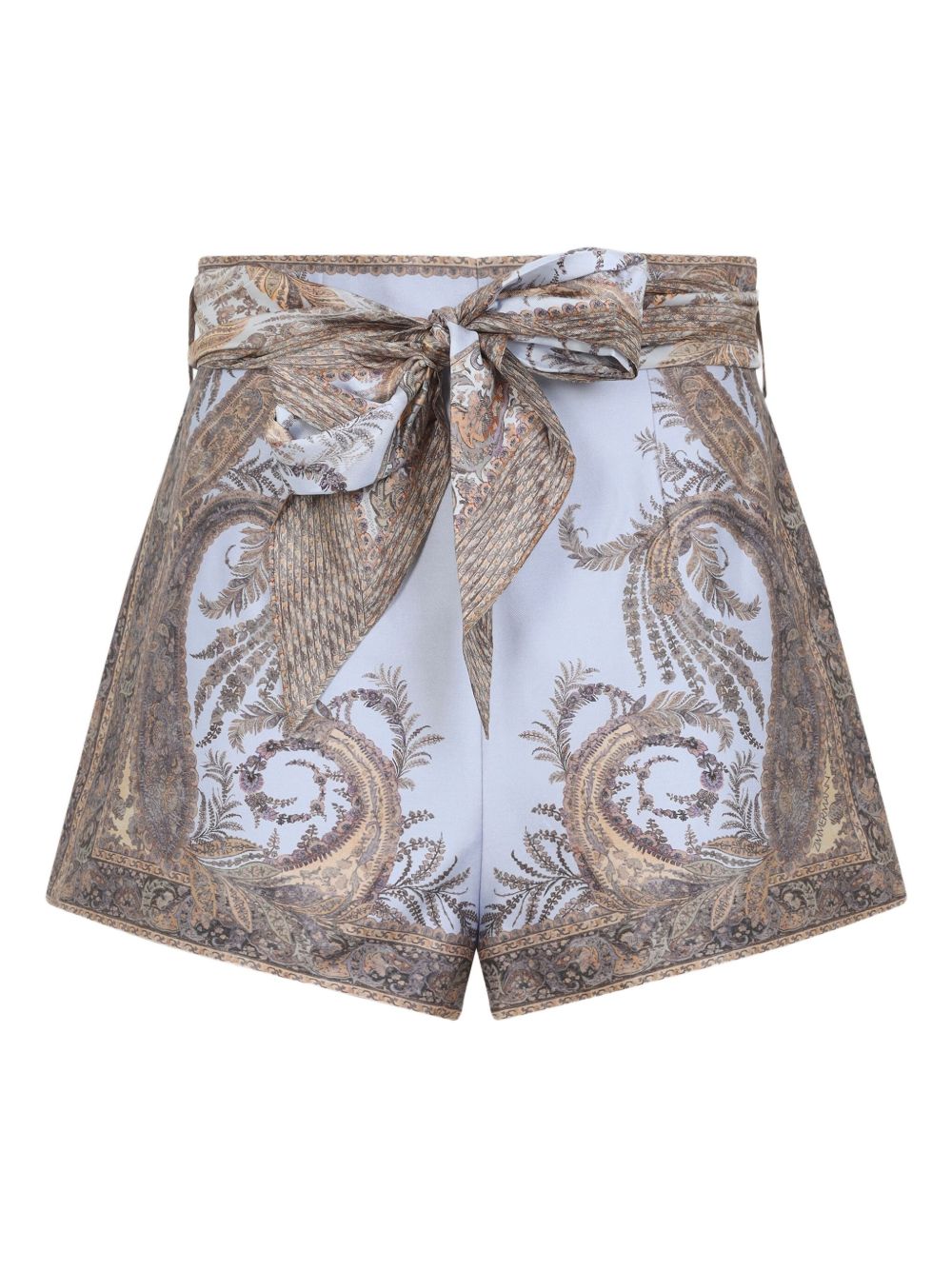 Zimmermann Women Silk And Cotton Printed Shorts ZIMMERMANN