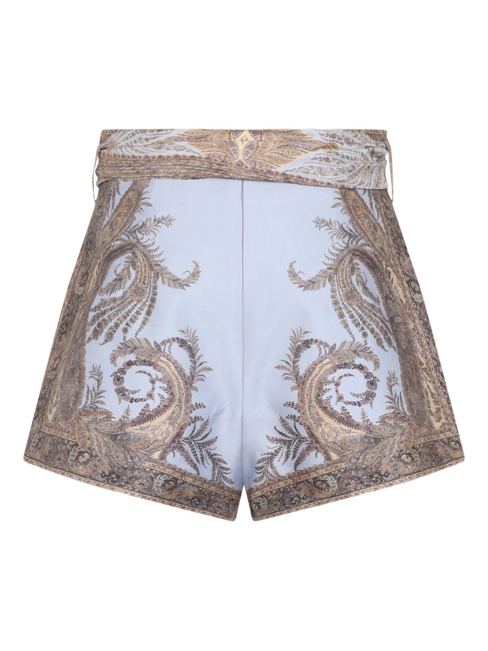Zimmermann Women Silk And Cotton Printed Shorts ZIMMERMANN