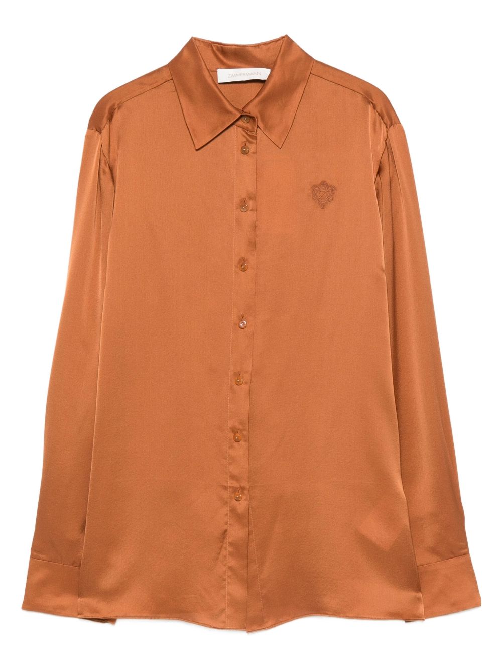 Zimmermann Women Satin Silk Shirt ZIMMERMANN