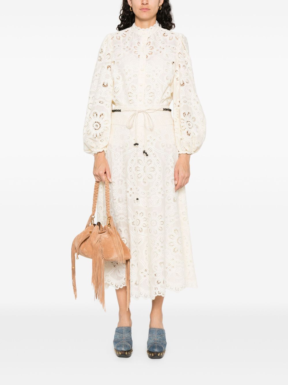 Zimmermann Women Rhiannon Embroidered Blouse ZIMMERMANN