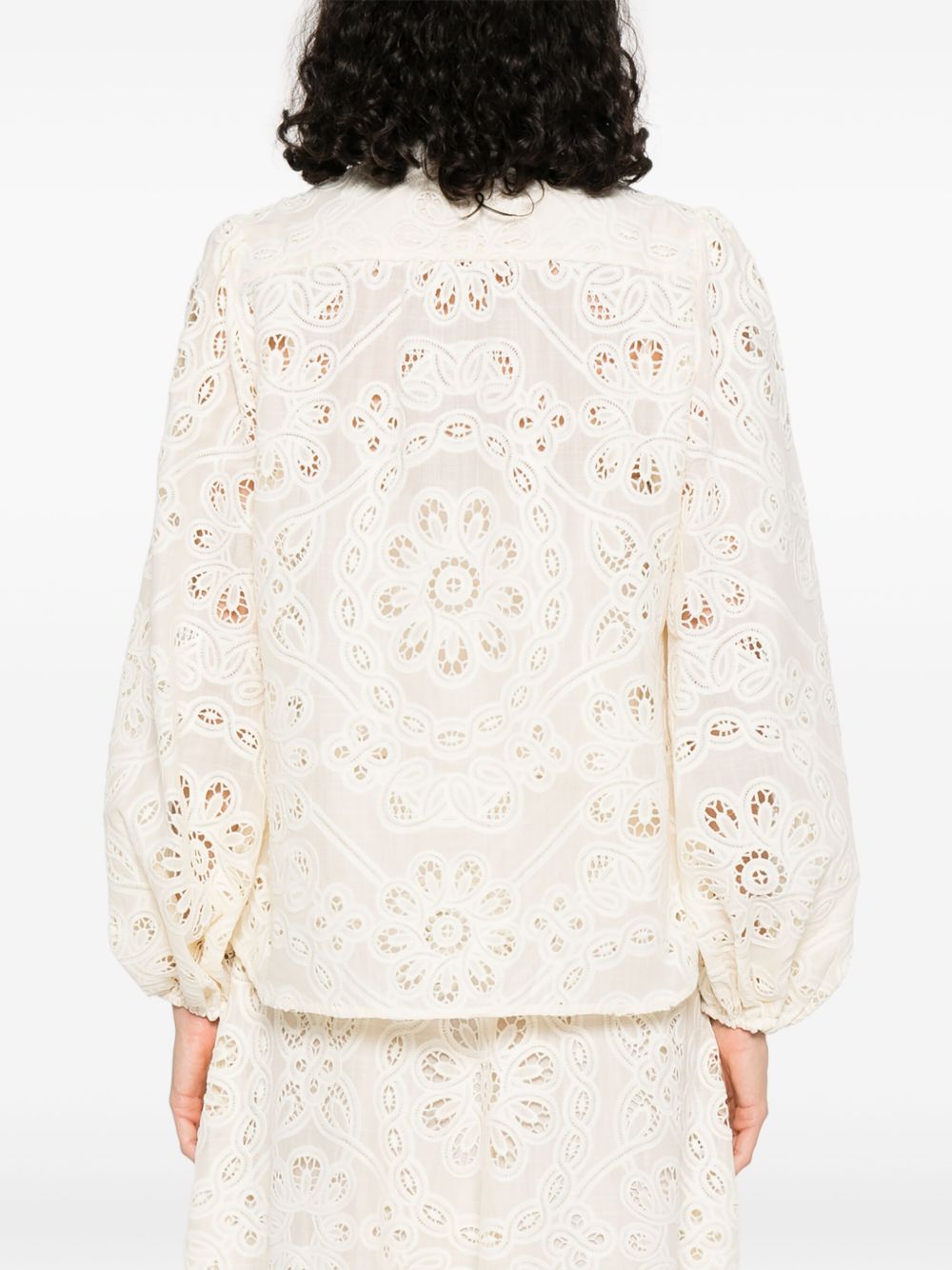 Zimmermann Women Rhiannon Embroidered Blouse ZIMMERMANN