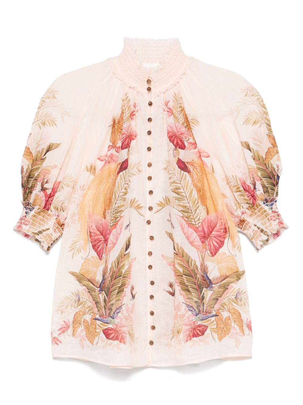 Zimmermann Women Ascension Printed Blouse ZIMMERMANN
