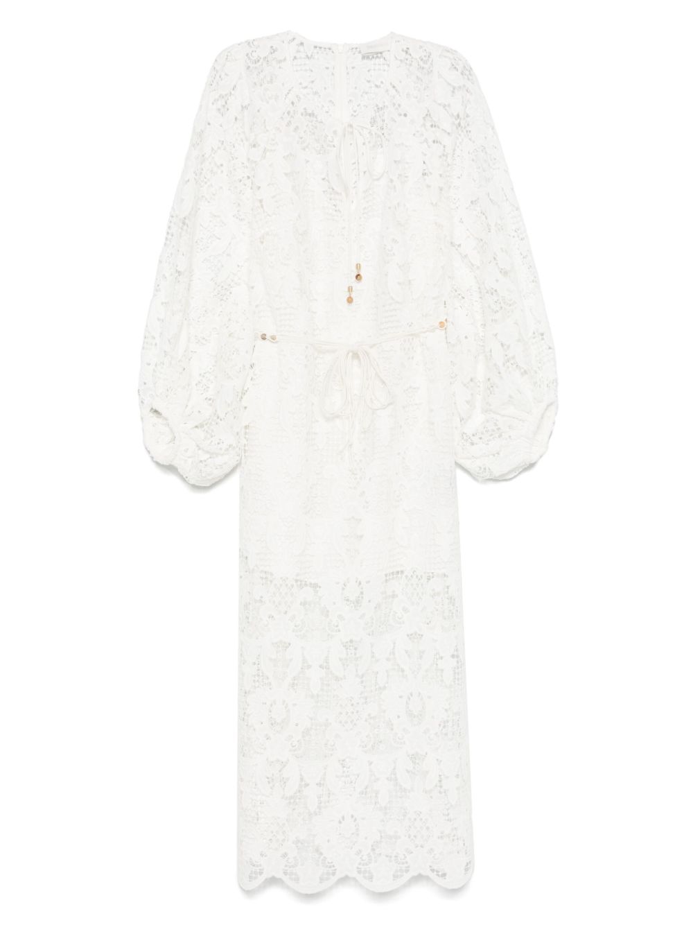 Zimmermann Women Coco Lace Midi Dress ZIMMERMANN