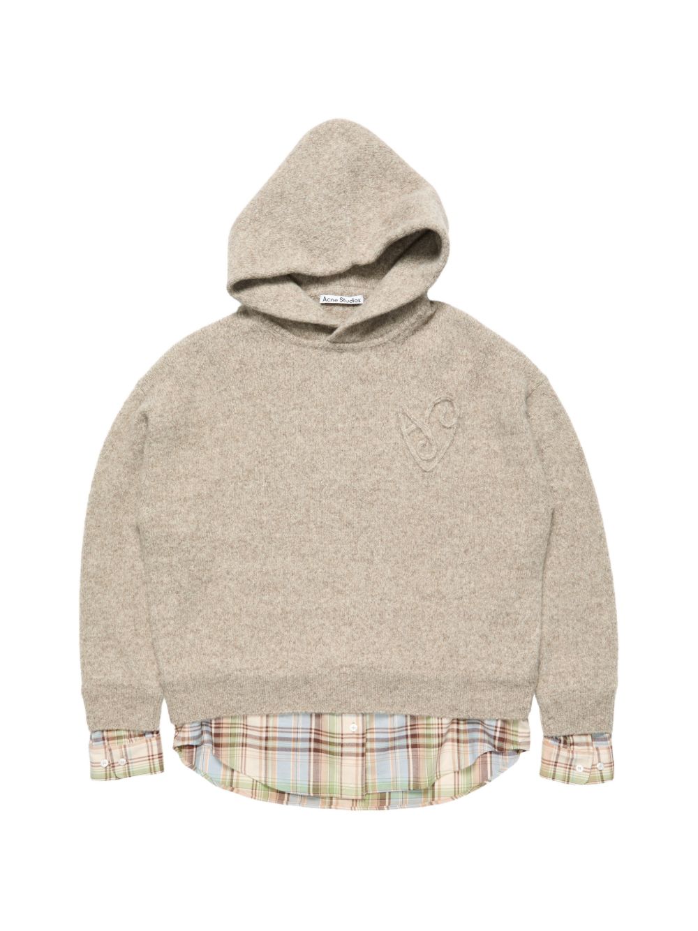 Acne Studios Women Wool Blend Hoodie ACNE STUDIOS