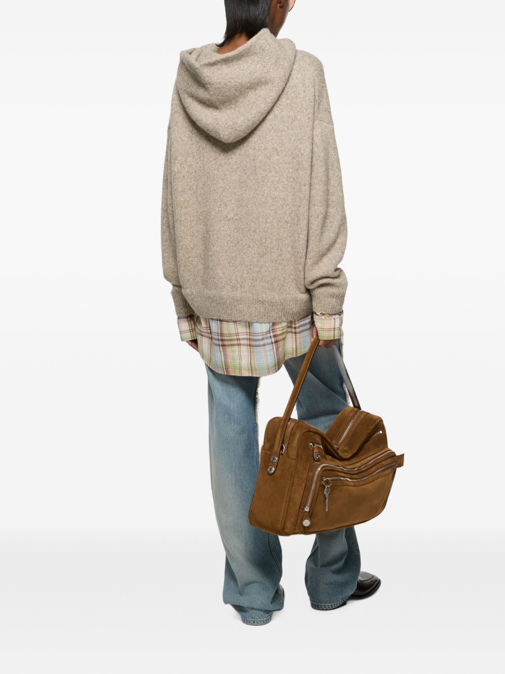Acne Studios Women Wool Blend Hoodie ACNE STUDIOS
