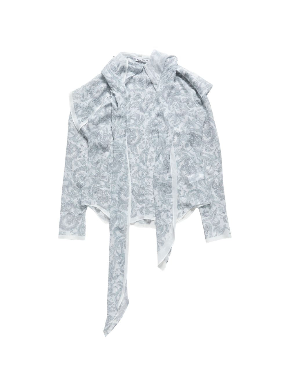 Acne Studios Women Paisley Print Silk Shirt ACNE STUDIOS