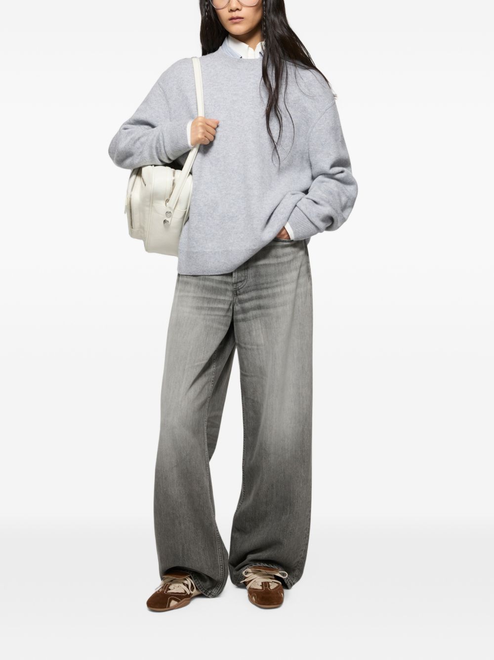 Acne Studios Women Leather Sneakers ACNE STUDIOS
