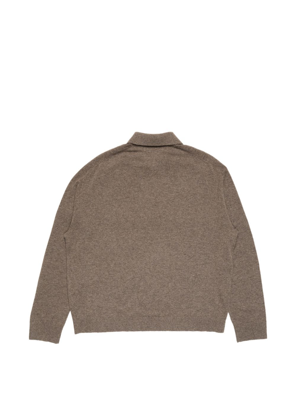 Acne Studios Men Logo Wool Polo Shirt ACNE STUDIOS
