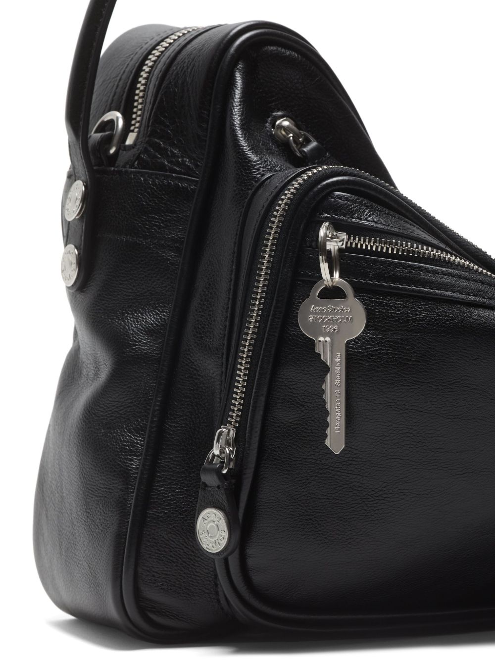 Acne Studios Men Camero Camera Leather Shoulder Bag ACNE STUDIOS