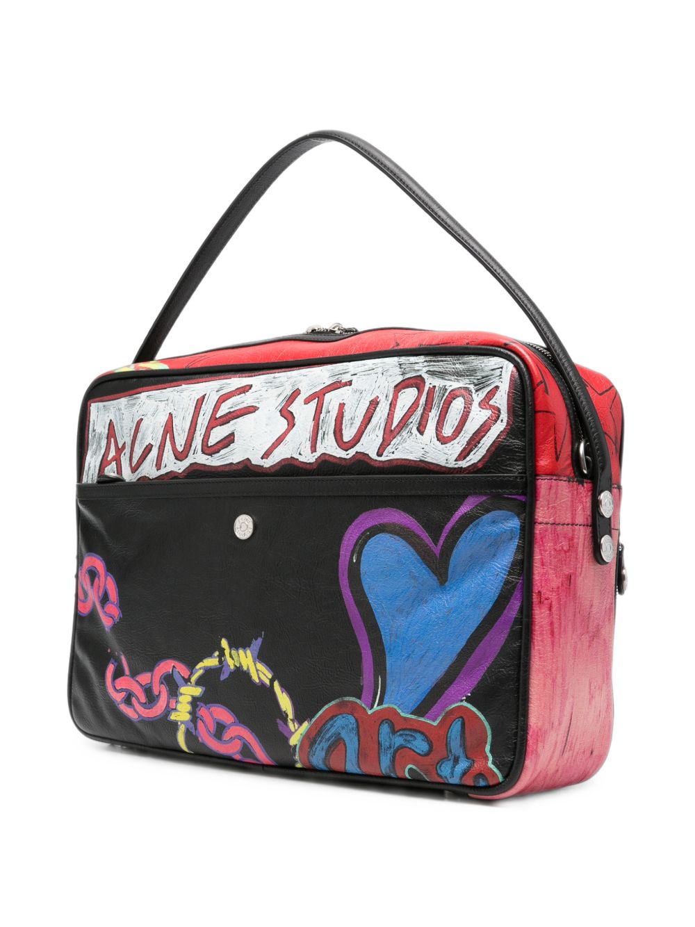 Acne Studios Women Camero Camera Punk Print Shoulder Bag ACNE STUDIOS