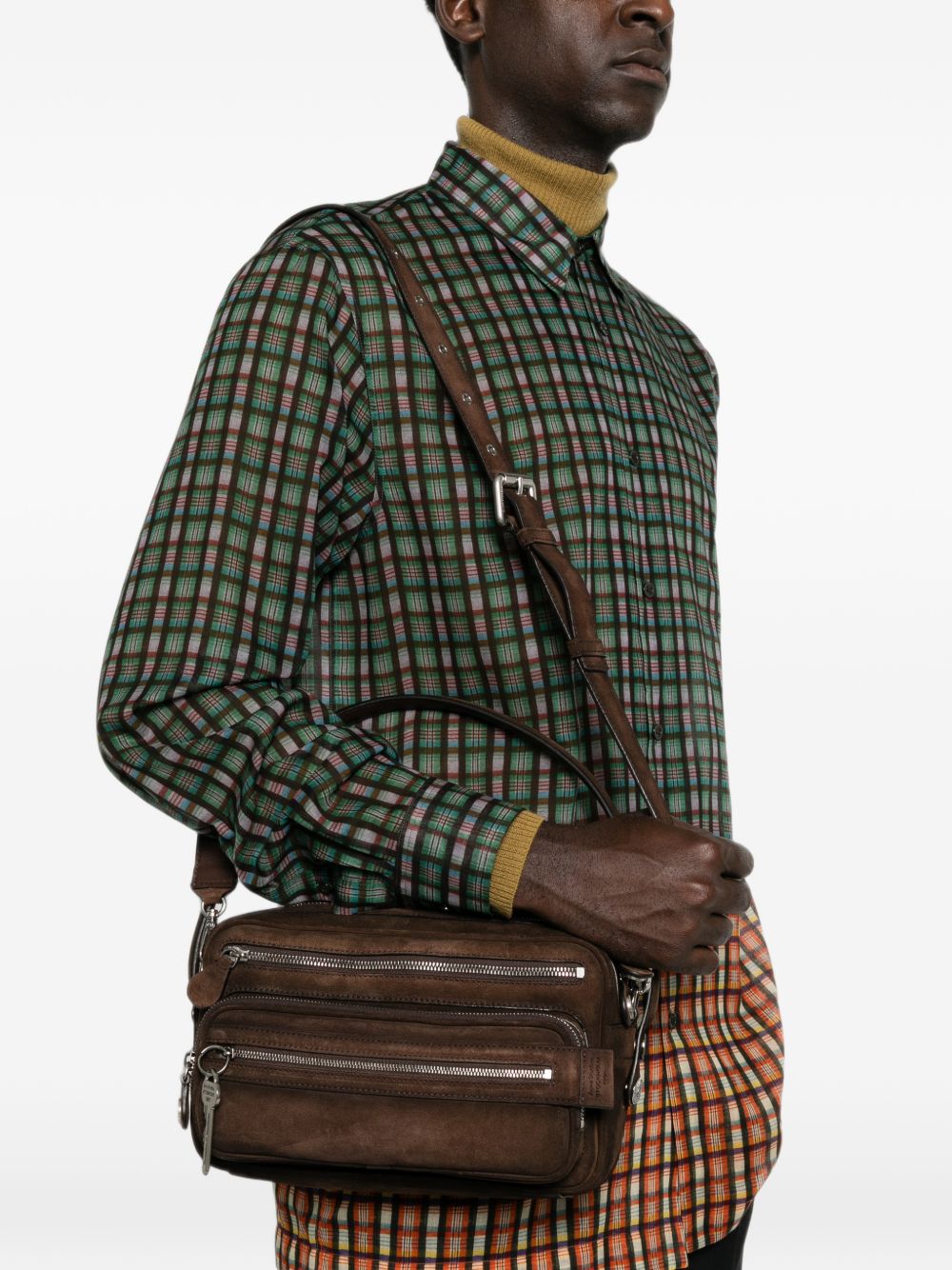 Acne Studios Men Camero Party Leather Shoulder Bag ACNE STUDIOS