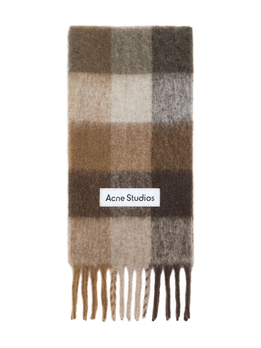 Acne Studios Women Wool Checked Scarf ACNE STUDIOS