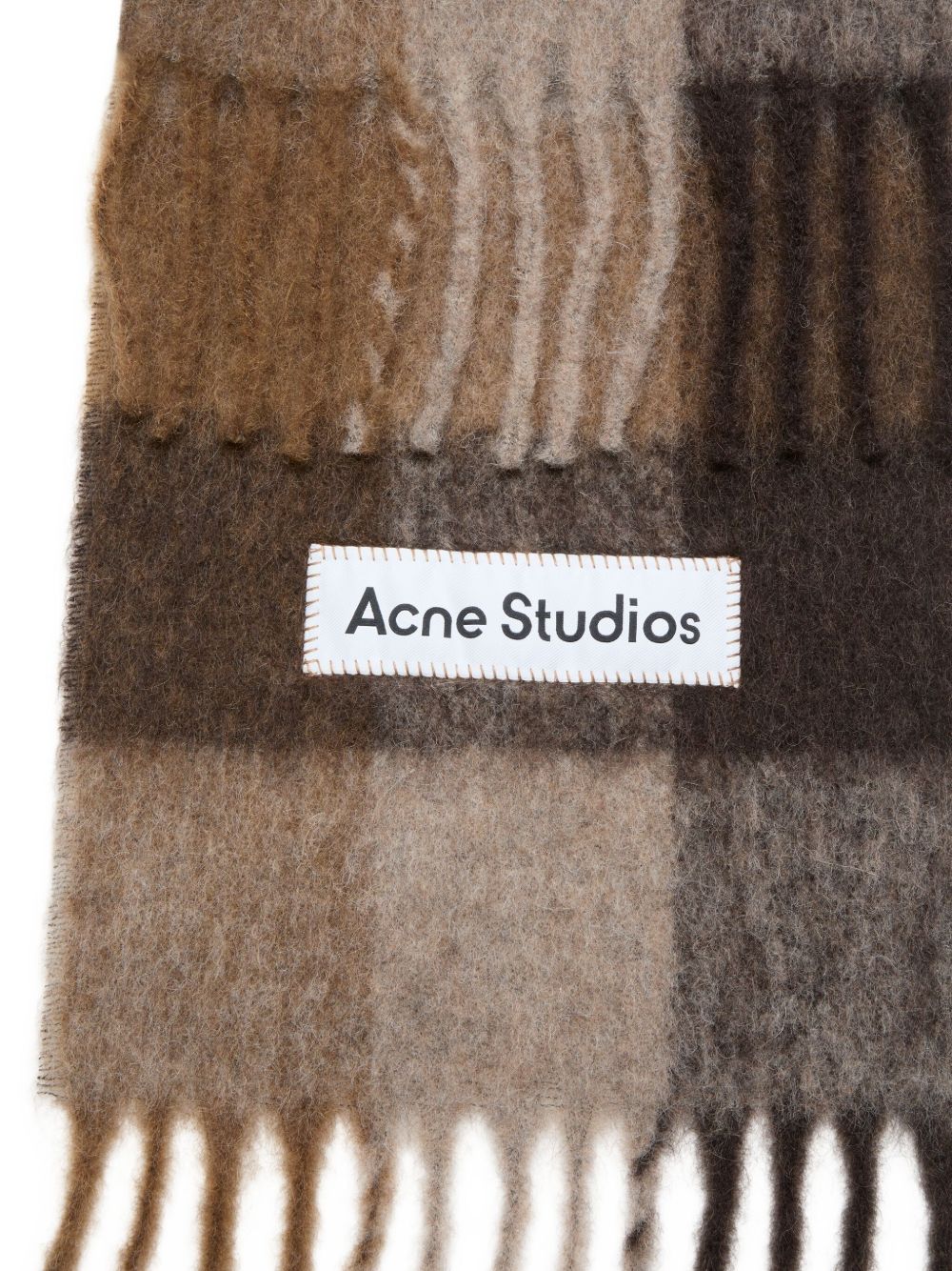 Acne Studios Women Wool Checked Scarf ACNE STUDIOS