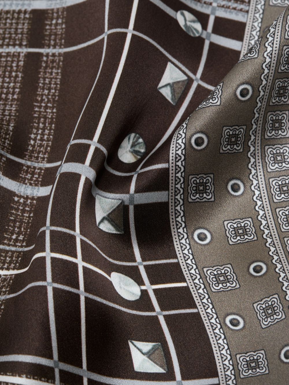 Acne Studios Women Printed Silk Foulard ACNE STUDIOS