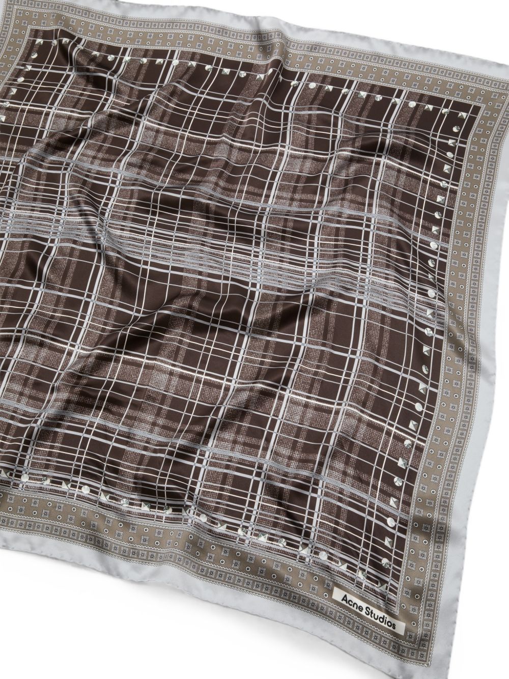 Acne Studios Women Printed Silk Foulard ACNE STUDIOS
