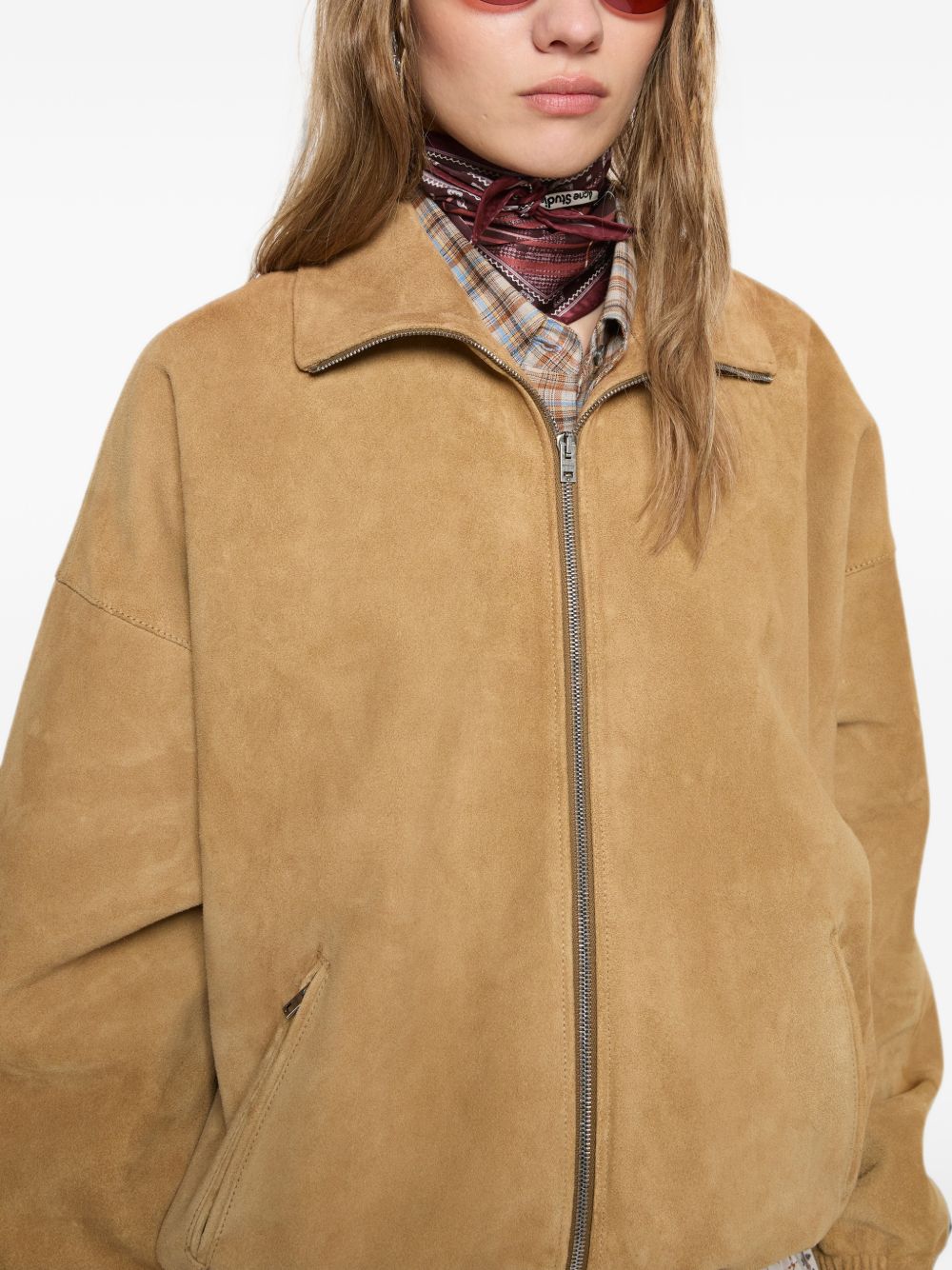 Acne Studios Women Checked Silk Headband ACNE STUDIOS