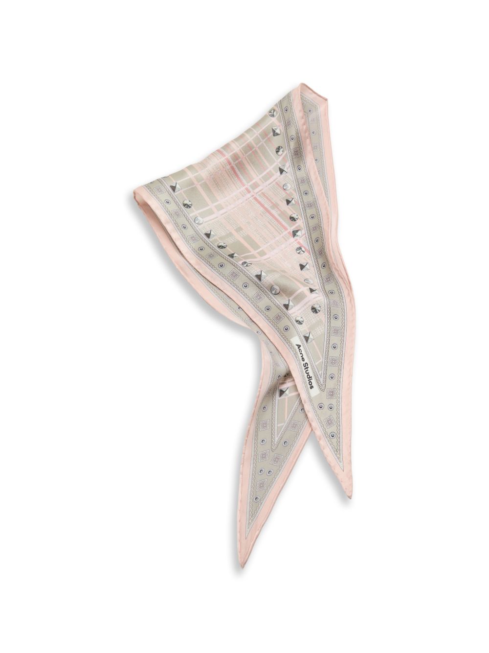 Acne Studios Women Printed Silk Headband ACNE STUDIOS