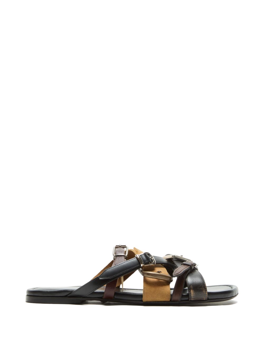Acne Studios Women Leather Flat Sandals ACNE STUDIOS