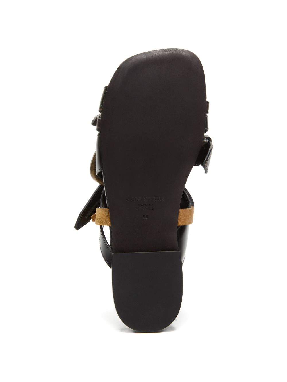 Acne Studios Women Leather Flat Sandals ACNE STUDIOS