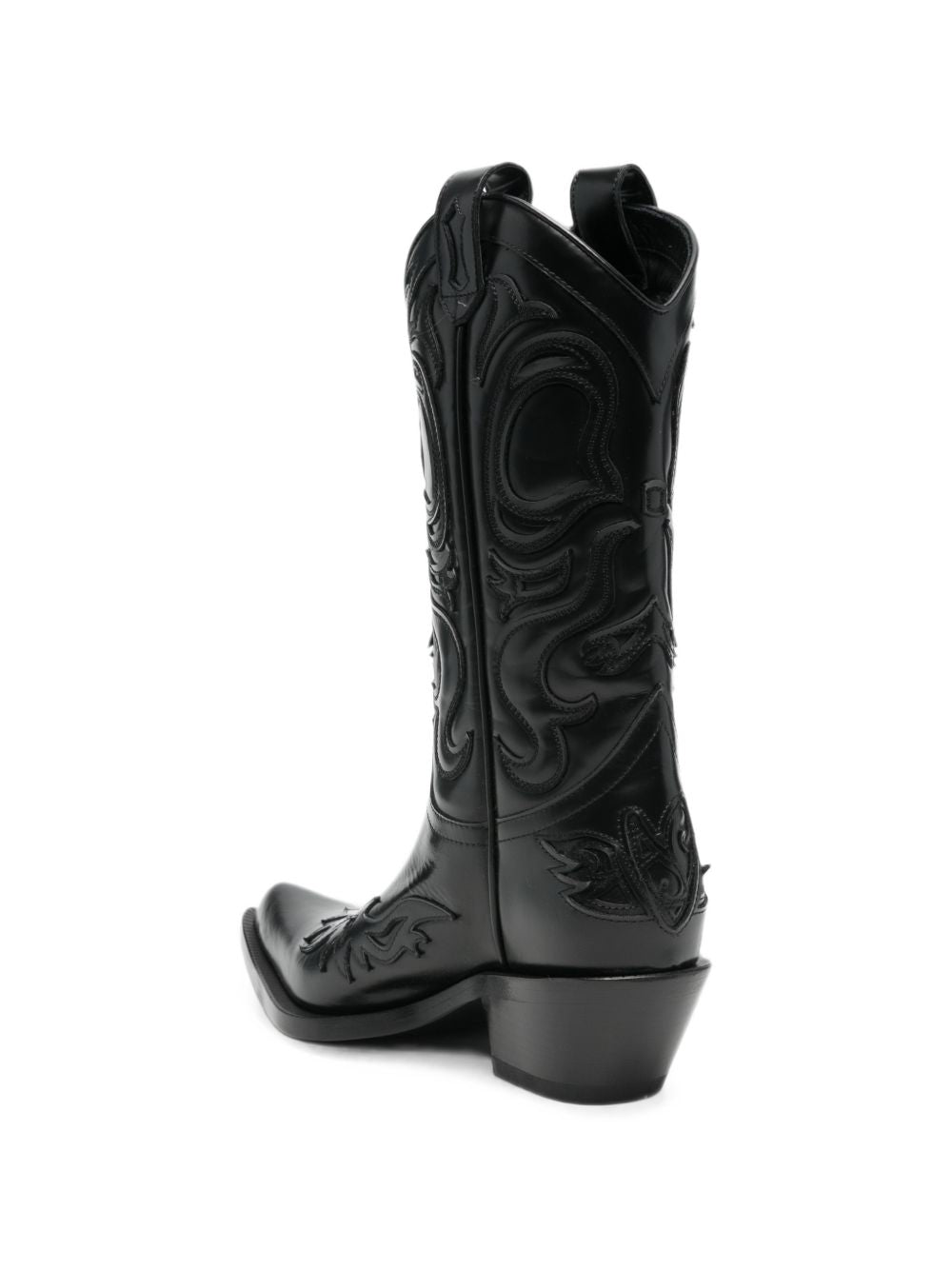 Acne Studios Women Leather Cowboy Boots ACNE STUDIOS