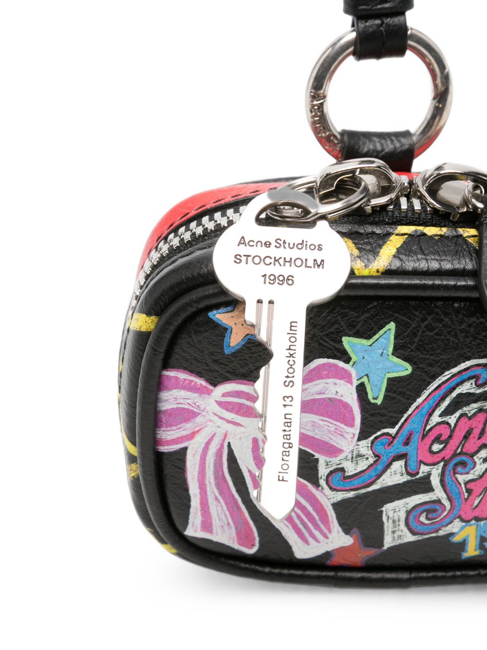 Acne Studios Women Camero Clip Punk Print Mini Bag ACNE STUDIOS