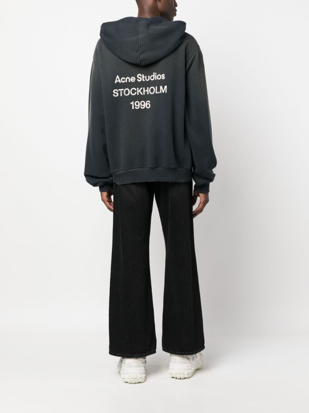 Acne Studios Women Logo Cotton Hoodie ACNE STUDIOS