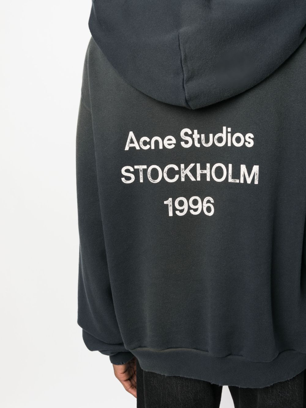 Acne Studios Women Logo Cotton Hoodie ACNE STUDIOS