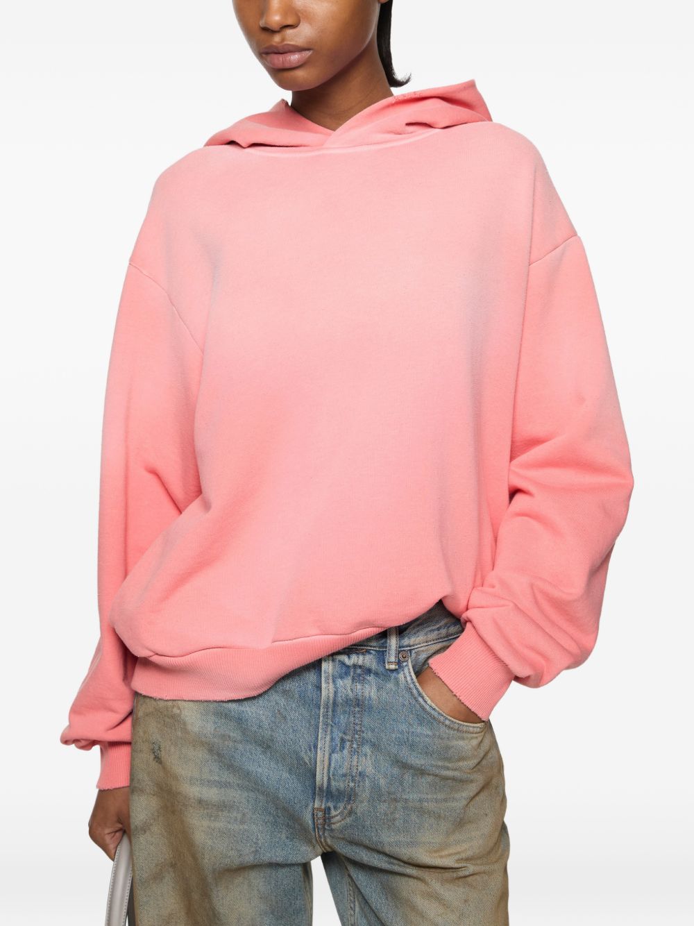 Acne Studios Women Logo Cotton Hoodie ACNE STUDIOS