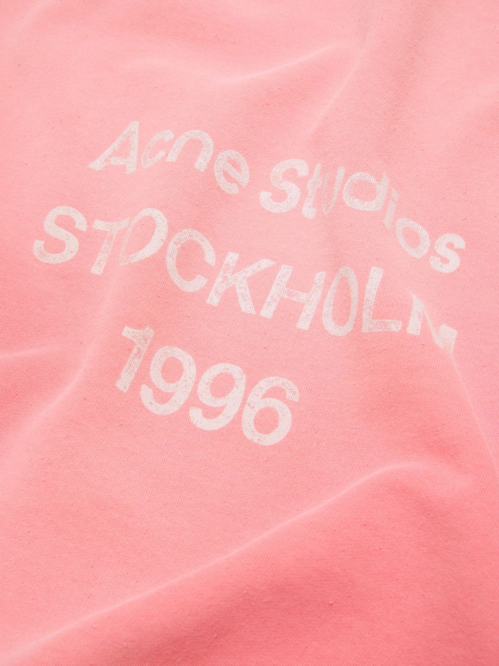 Acne Studios Women Logo Cotton Hoodie ACNE STUDIOS