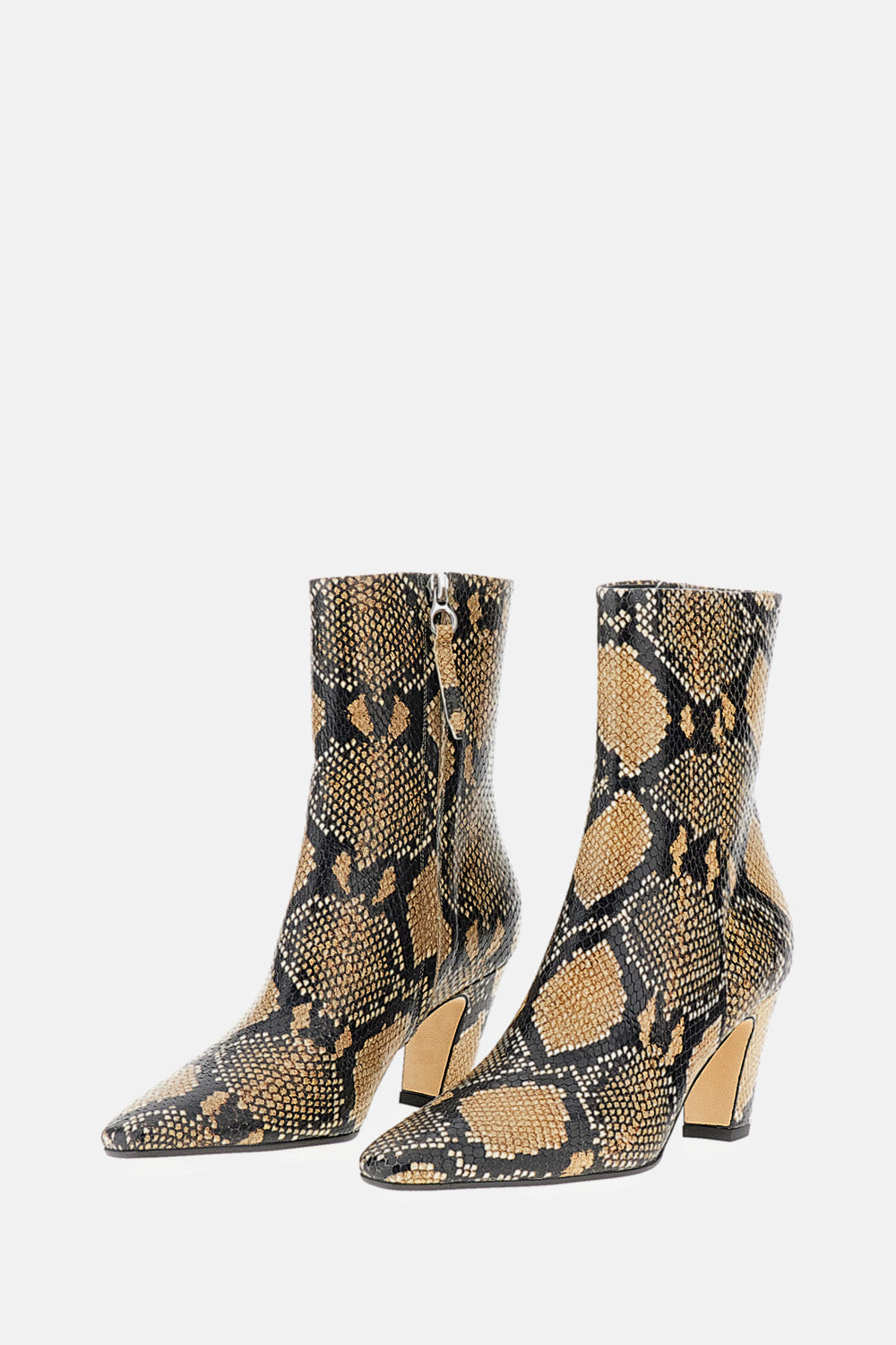 Aeyde Women Maris Snake Print Calf Leather AEYDE
