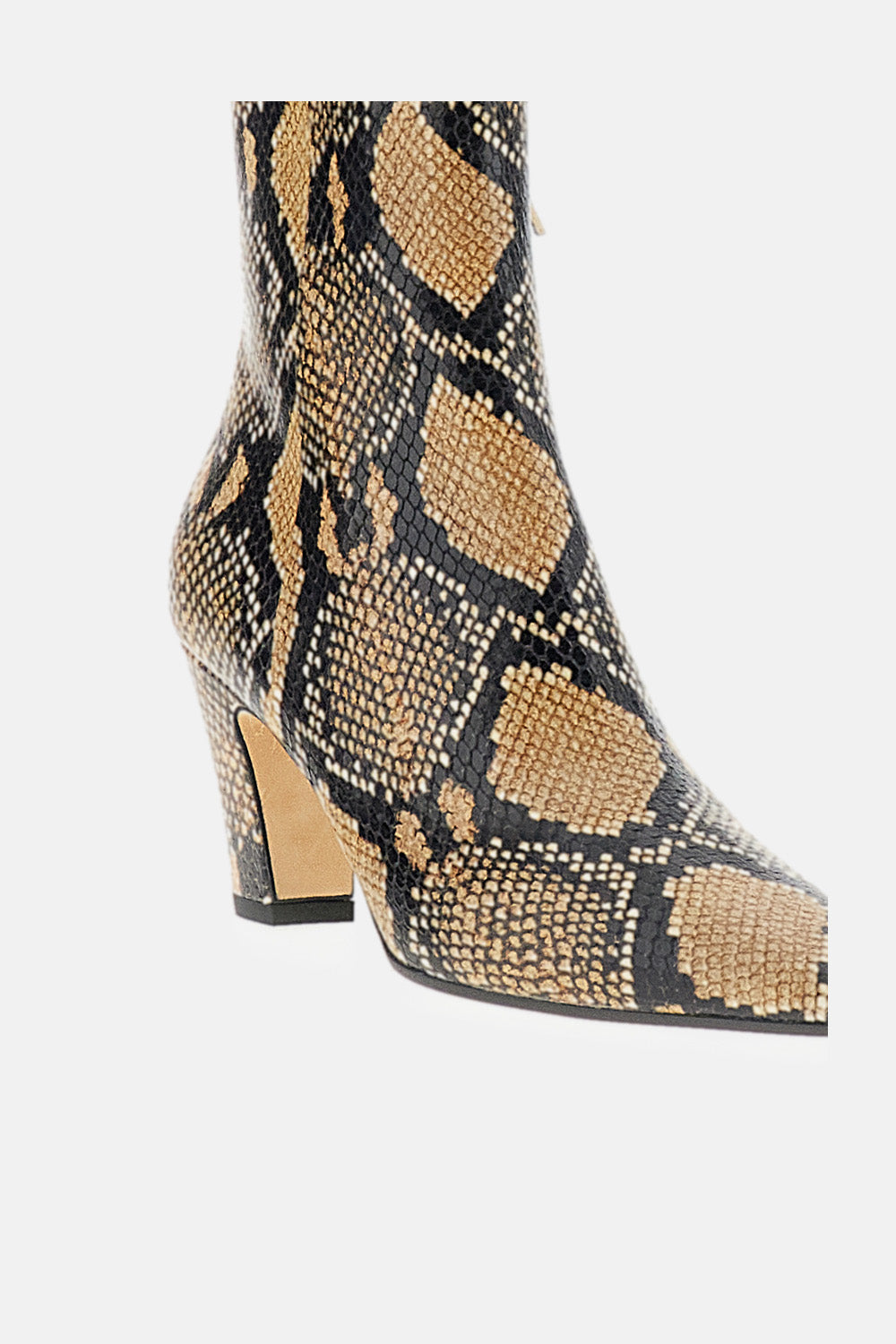 Aeyde Women Maris Snake Print Calf Leather AEYDE