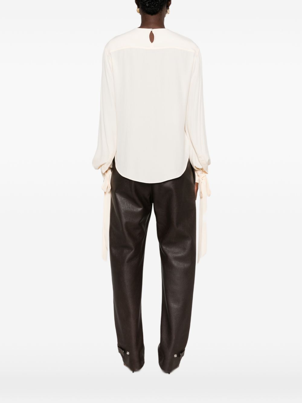 Alberta Ferretti Women Crepe De Chine Blouse ALBERTA FERRETTI