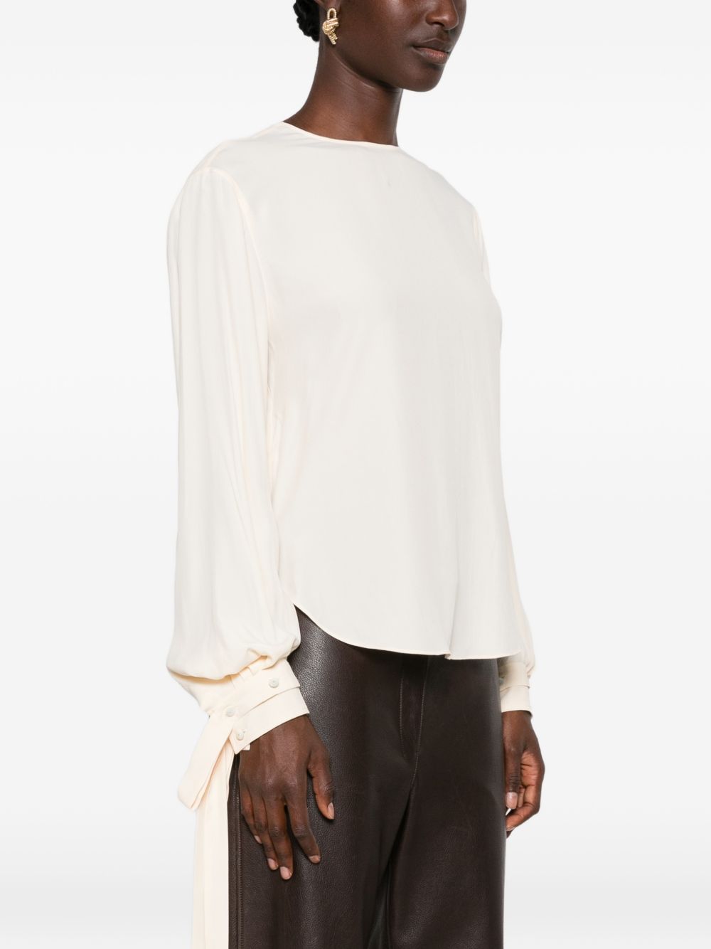 Alberta Ferretti Women Crepe De Chine Blouse ALBERTA FERRETTI