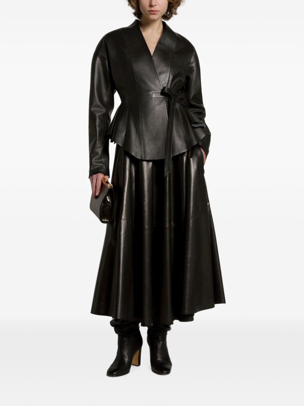 Alberta Ferretti Women Faux Leather Jacket ALBERTA FERRETTI
