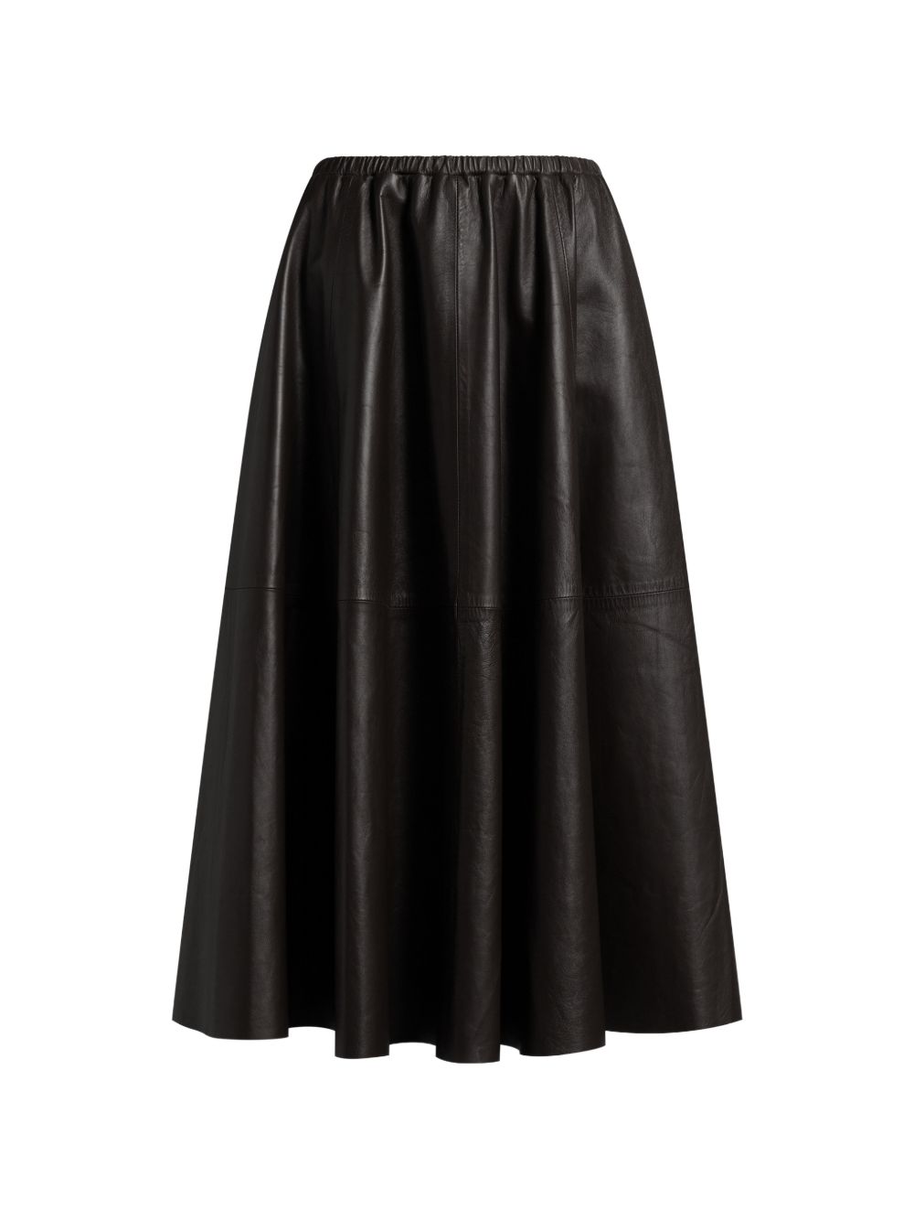 Alberta Ferretti Women Faux Leather Midi Skirt ALBERTA FERRETTI