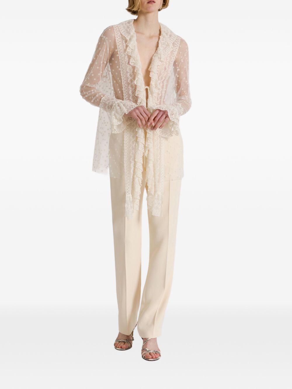 Alberta Ferretti Women Tulle Shirt ALBERTA FERRETTI