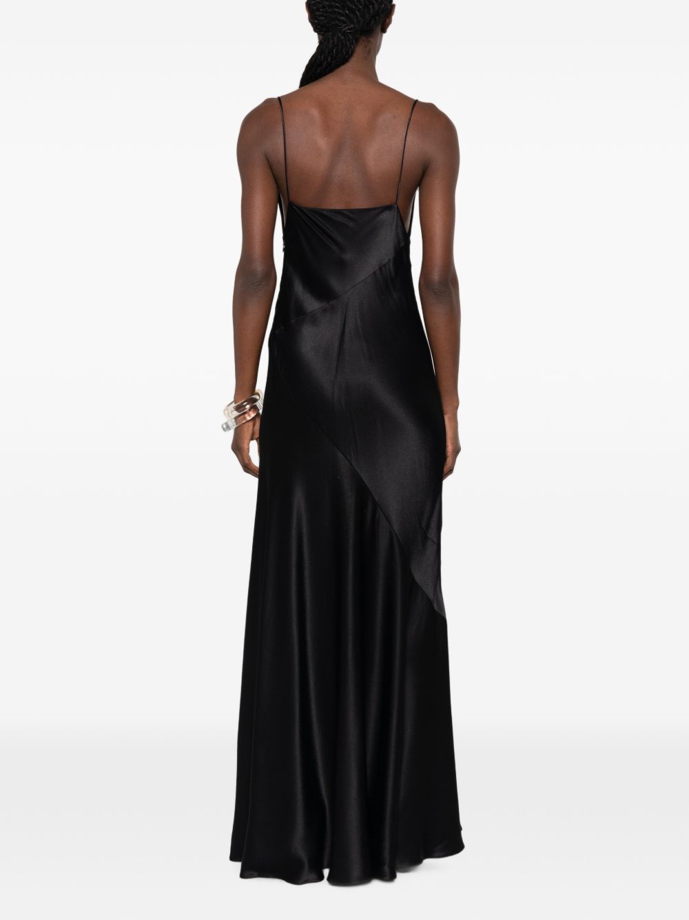 Alberta Ferretti Women Satin Long Dress ALBERTA FERRETTI