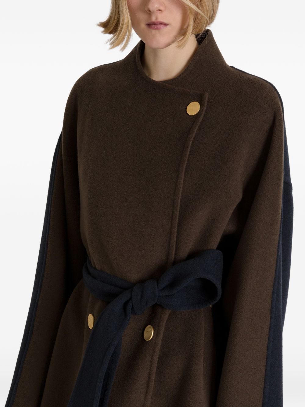 Alberta Ferretti Women Wool And Cashmere Long Coat ALBERTA FERRETTI
