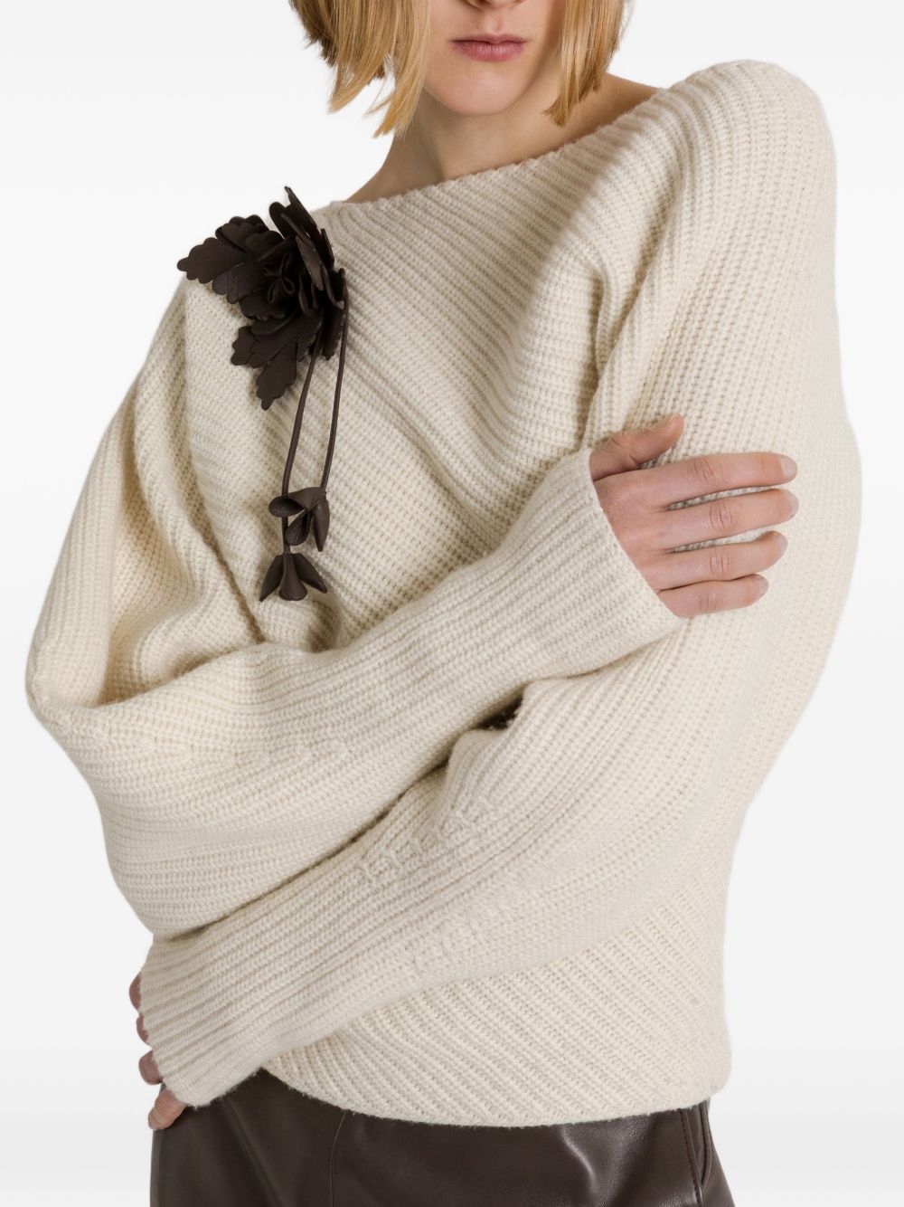 Alberta Ferretti Women Wool And Cashmere Sweater ALBERTA FERRETTI
